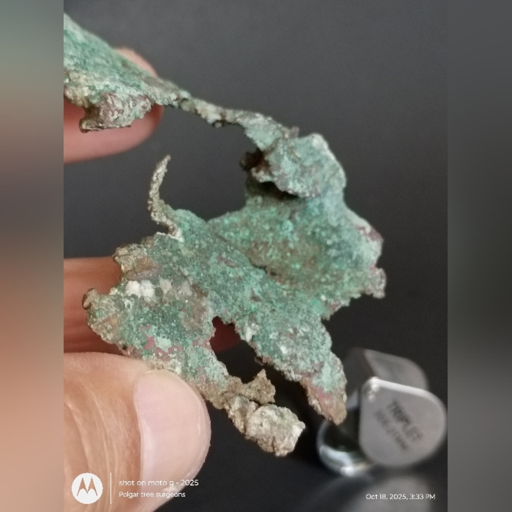 Upper Peninsula Michigan Native Copper Specimen Including Quartz - Picture 5 of 16